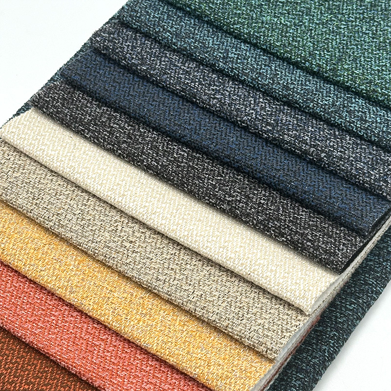 Wejoy Soft Feel 100 Polyester 290gsm-320gsm Andean Flax Faux Linen for Couch