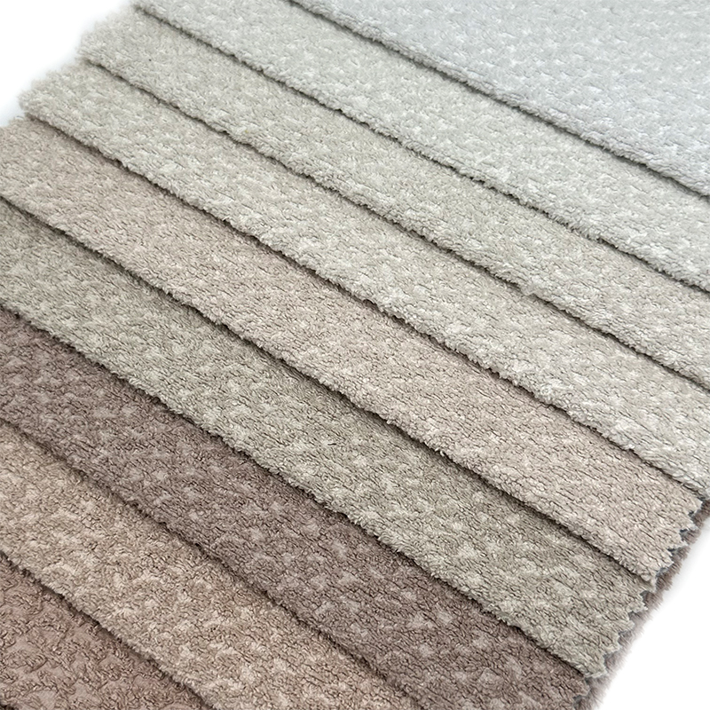 Wejoy Hoë Kwaliteit Bekleding Jacquard Geruite Bank Mikrovesel Shaggy Chenille Weefsel