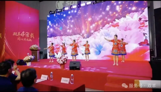 The 40th anniversary celebration of Shuangyang group commended the advanced and released the brand of "Tongxin pilot vanguard"