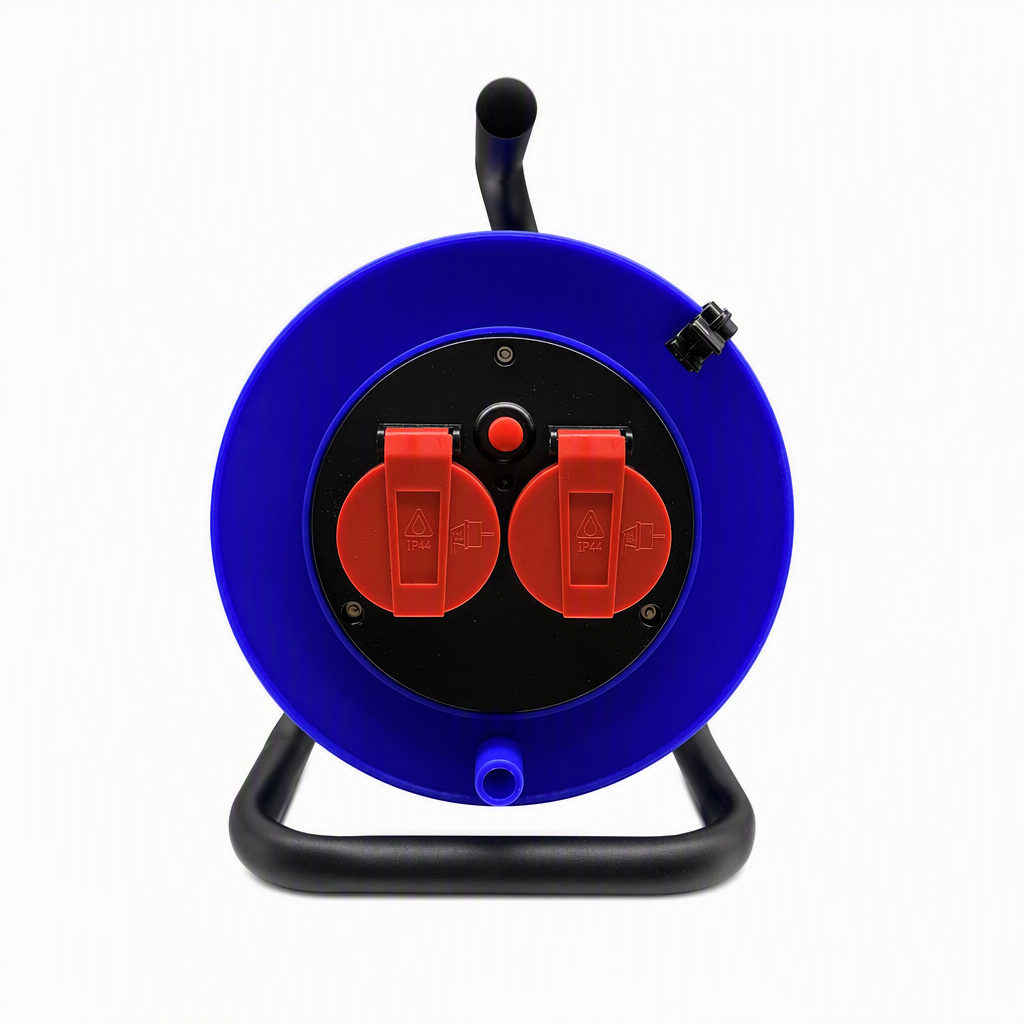 2 Way IP44 Industrial Cable Reel