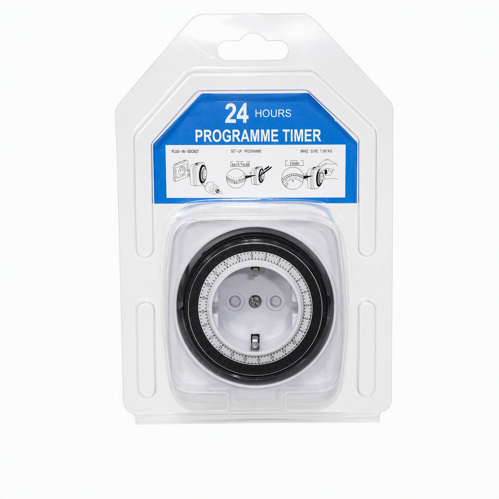 TS-MD22 IP44 Mechanical Plug-in Timer Product Description