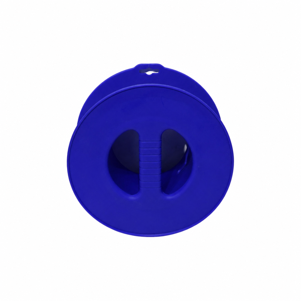 Carrete de cable de plástico, carrete portátil de cable de extensión EU Schuko con asa
