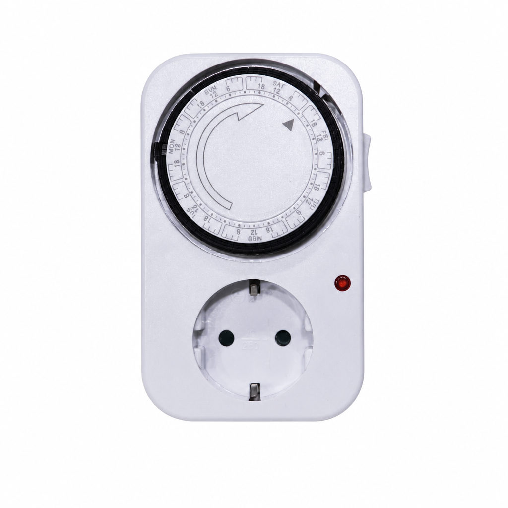 TS-WD1 7-Day Mechanical Plug-in Timer Product Description