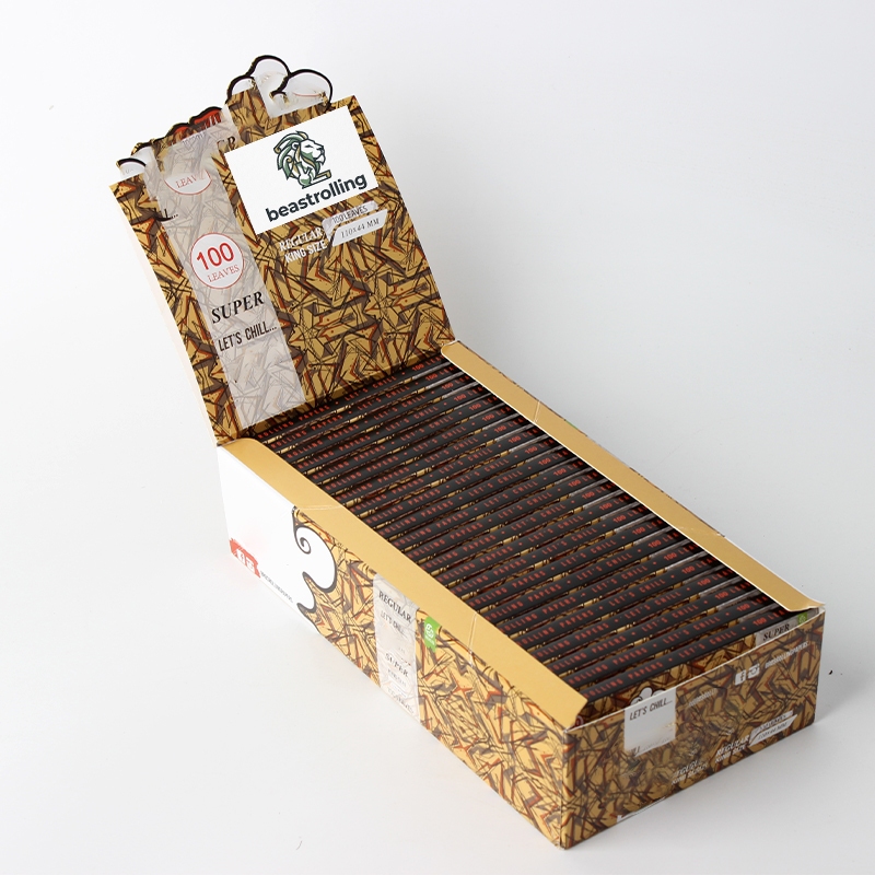 Branded Rolling Papers with Your Logo, Premium Natural Tobacco Papers Wholesale
