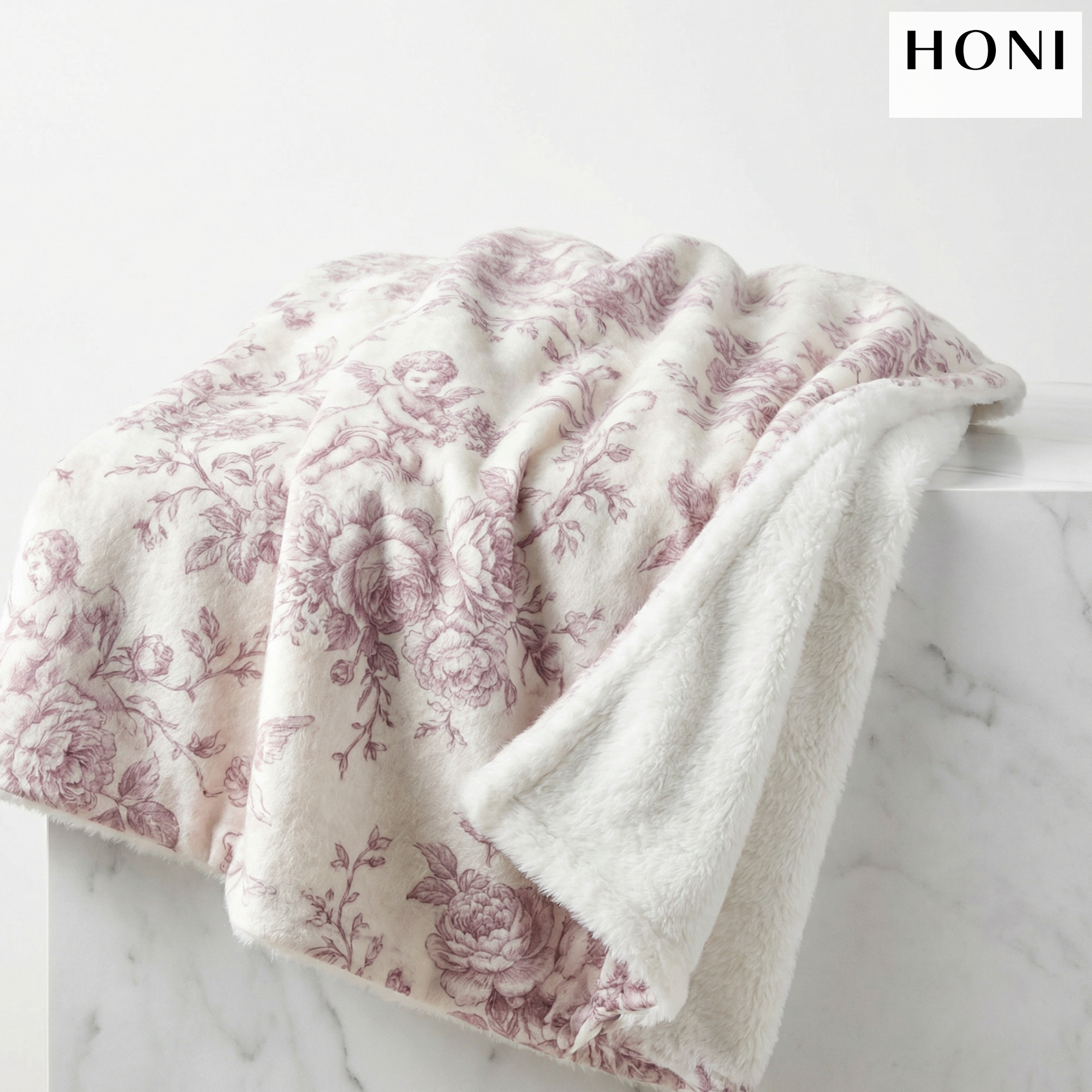 500gsm Printed Faux Mohair Blanket – Full OEM/ODM Customization with Private Label