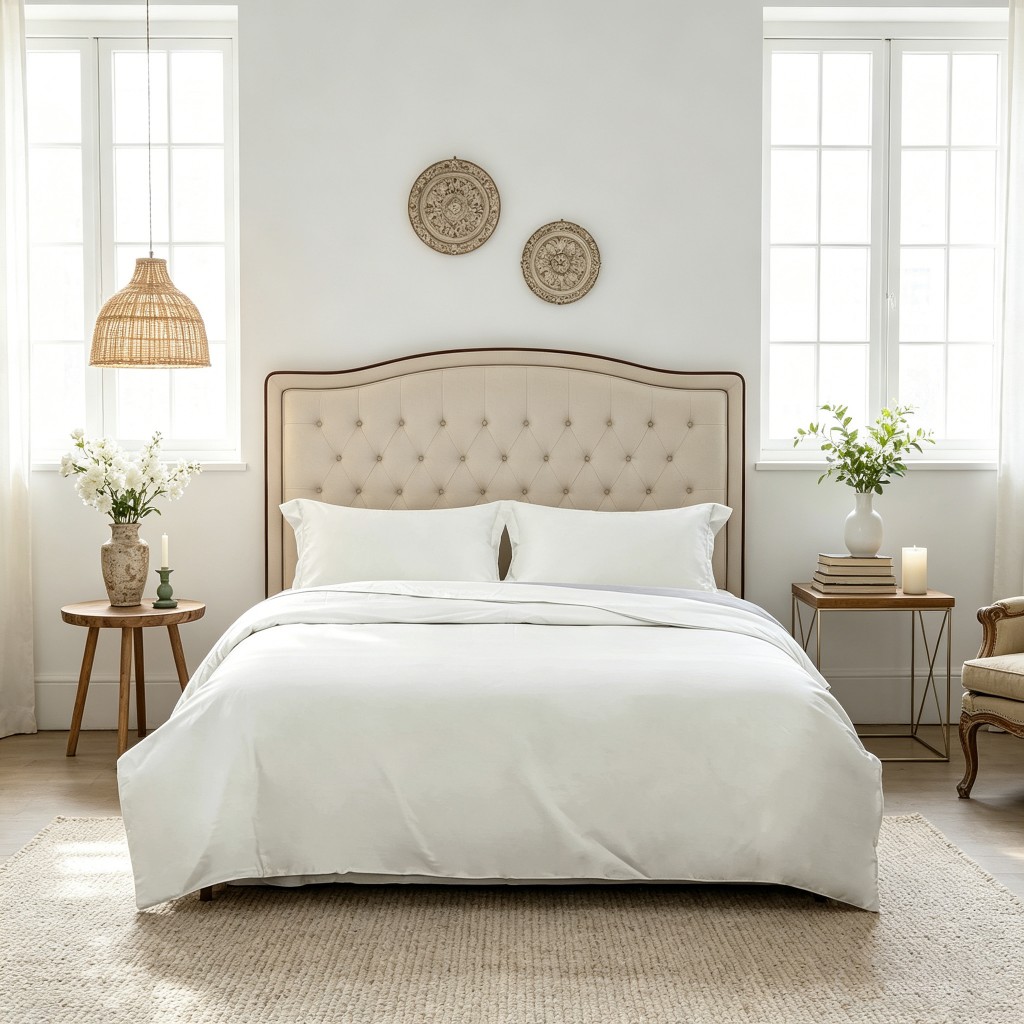 HONI 400TC Bamboo Cotton Dobby Duvet Cover Set – Sustainable Luxury | 60/40 Perfect Blend | OEM/ODM Ready