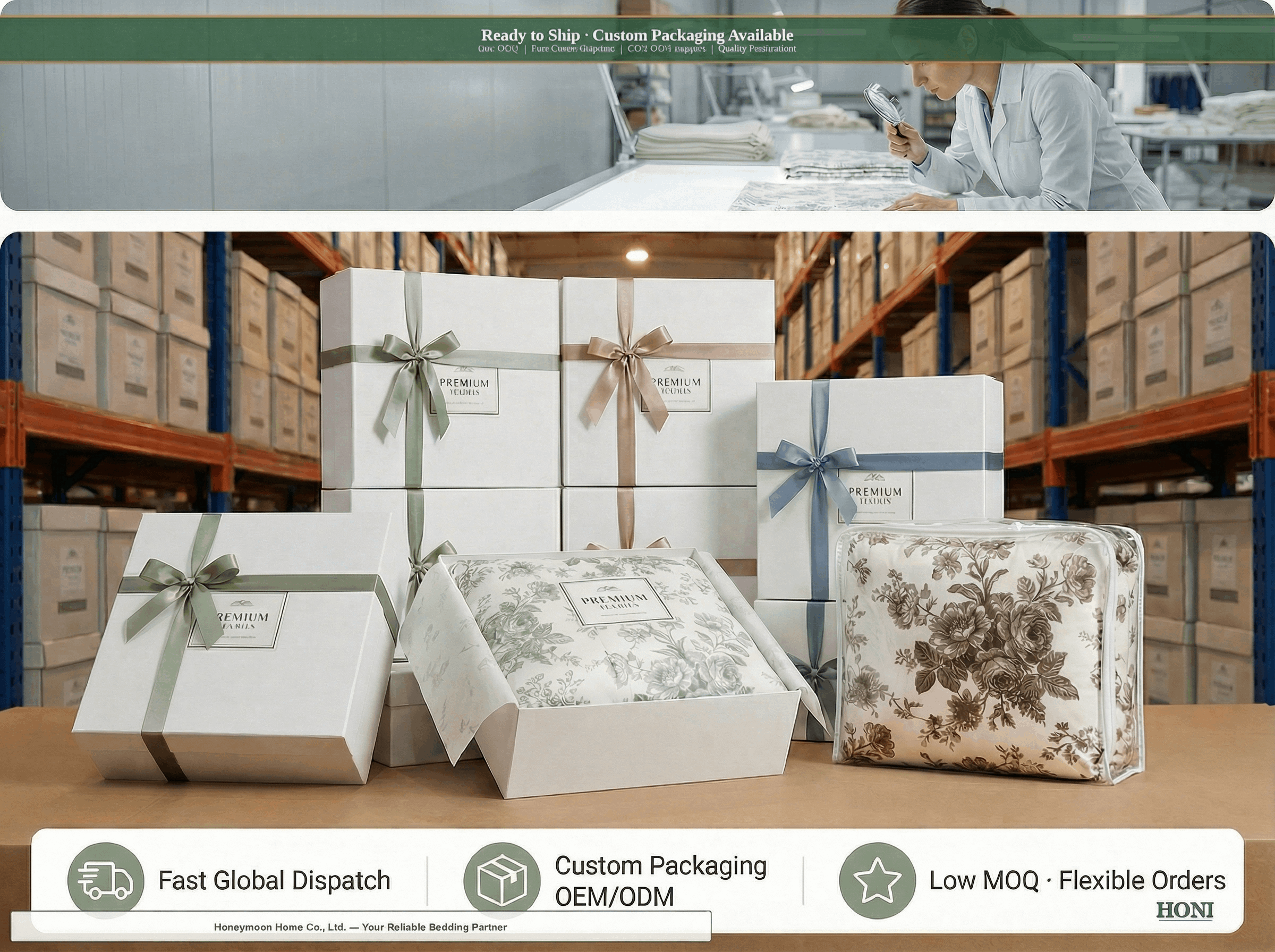 HONI Romantic Elegance 180T 100% Cotton 7-Piece Bedding Set – HD Rose Print, Ruffle Trim & Non-Glue Fill details