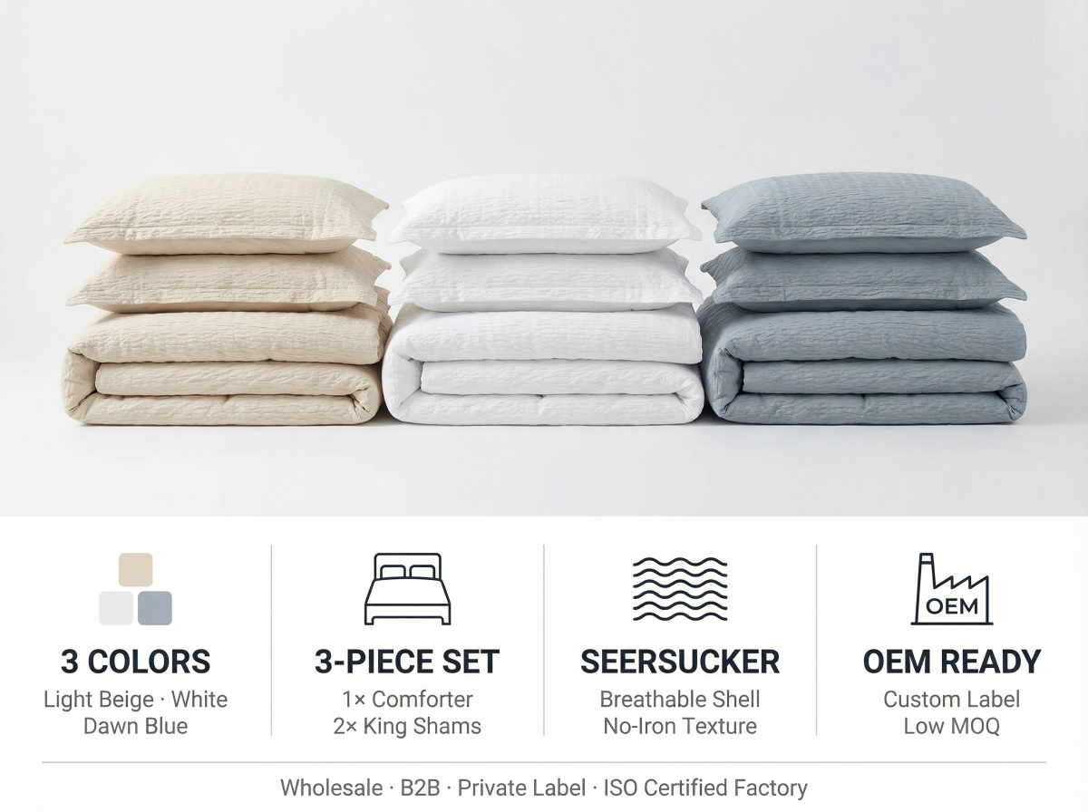 honi-bedding-of-seersucker-3-piece-comforter-set-light-beige-white-dawn-blue-king-shams-oem-ready-10.png