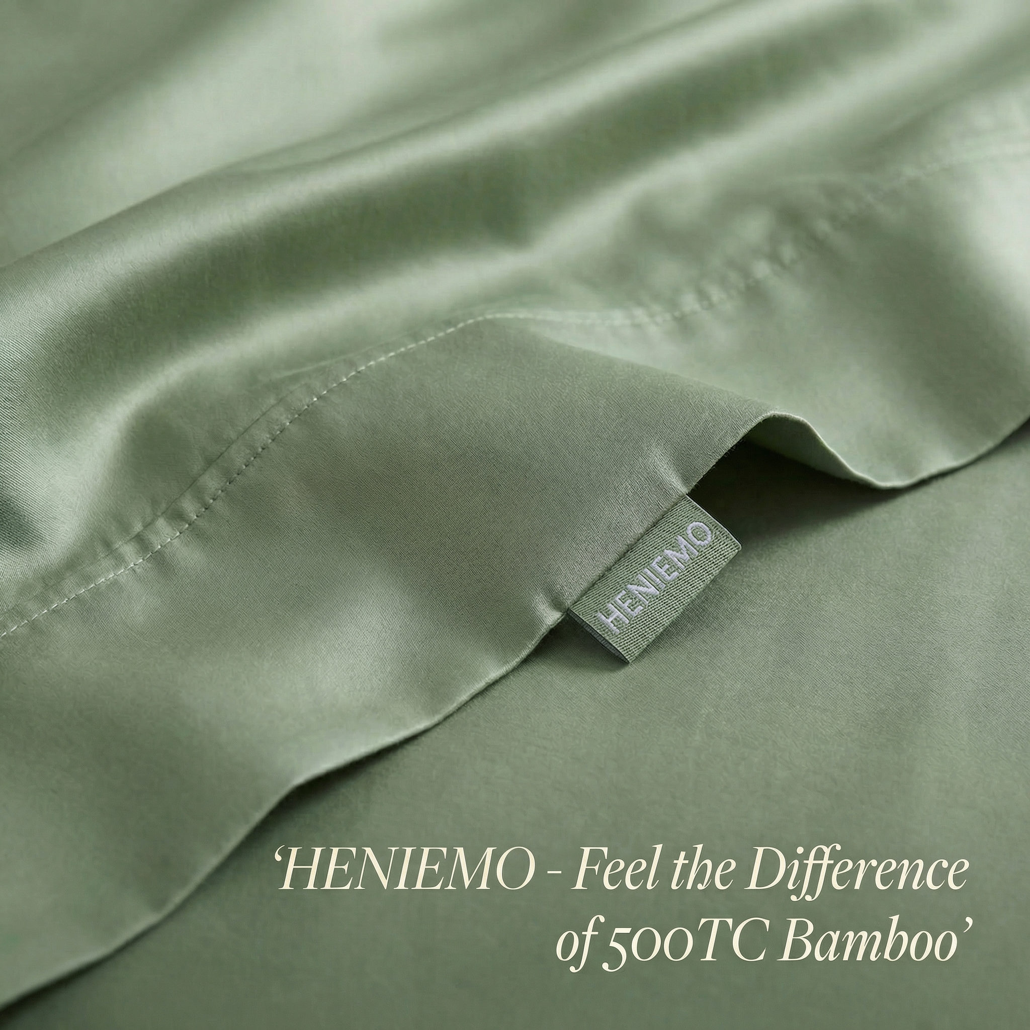 HENIEMO 500TC Dyed Bamboo Sheet Set – Wake Up Refreshed Every Morning