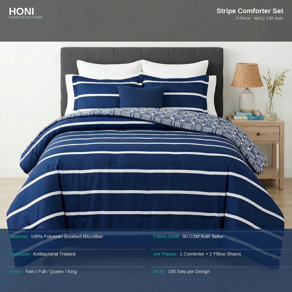 honi-bedding-navy-stripe-comforter-antibacterial-bedroom-display-2.jpg