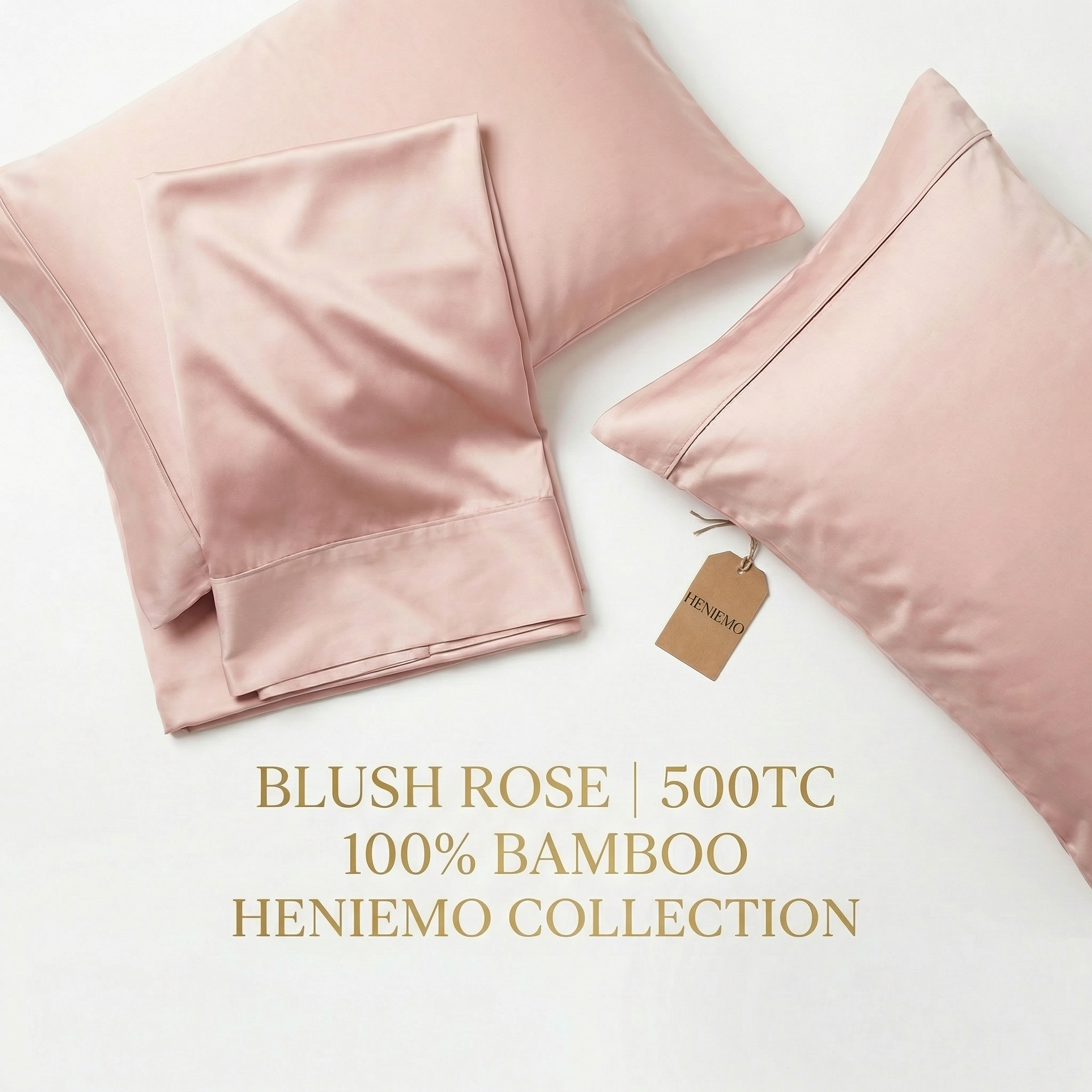 HENIEMO 500TC Dyed Bamboo Sheet Set – Wake Up Refreshed Every Morning