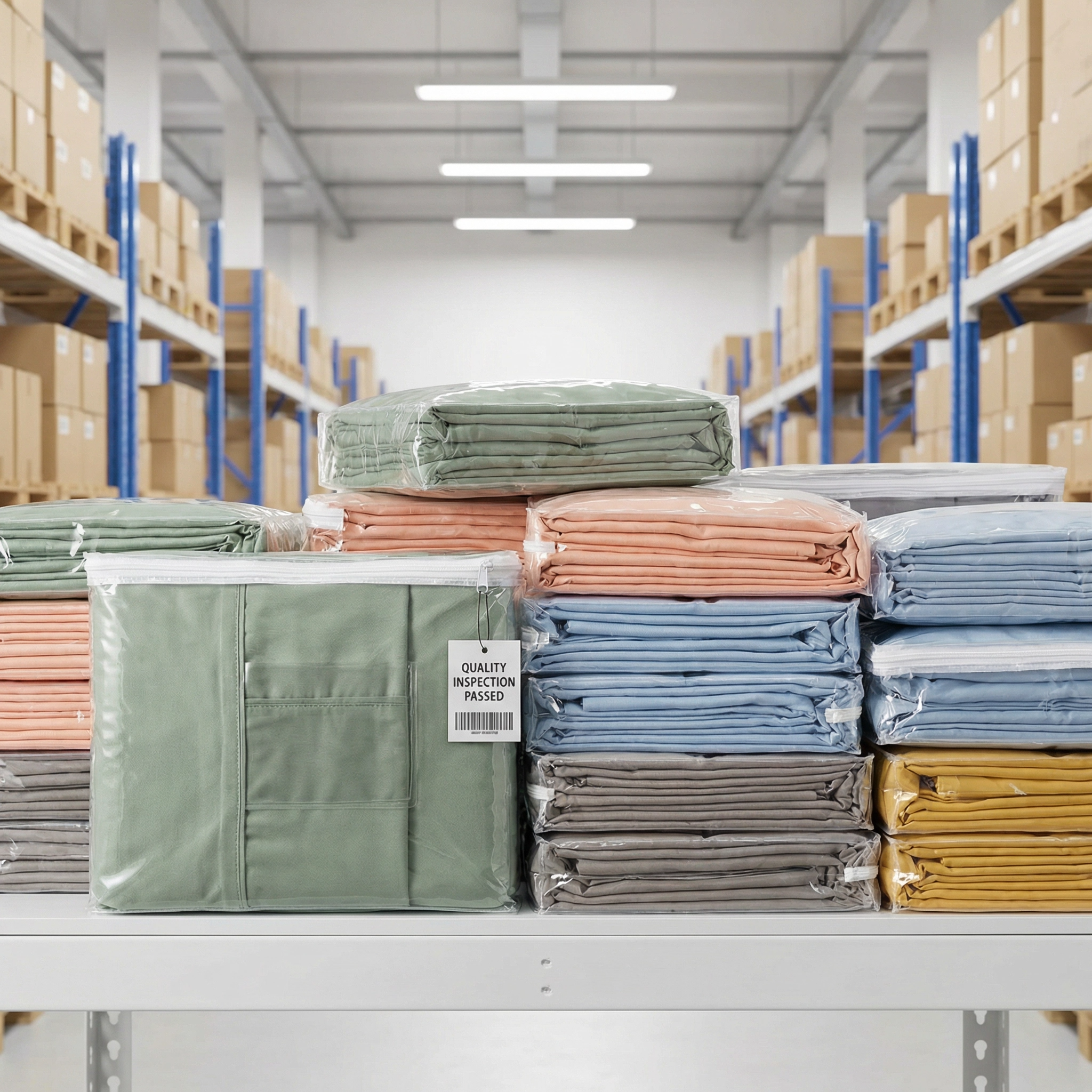 90GSM Washed Brushed Bed Sheet Set–Breathable, Moisture-Wicking&Temperature-Regulating