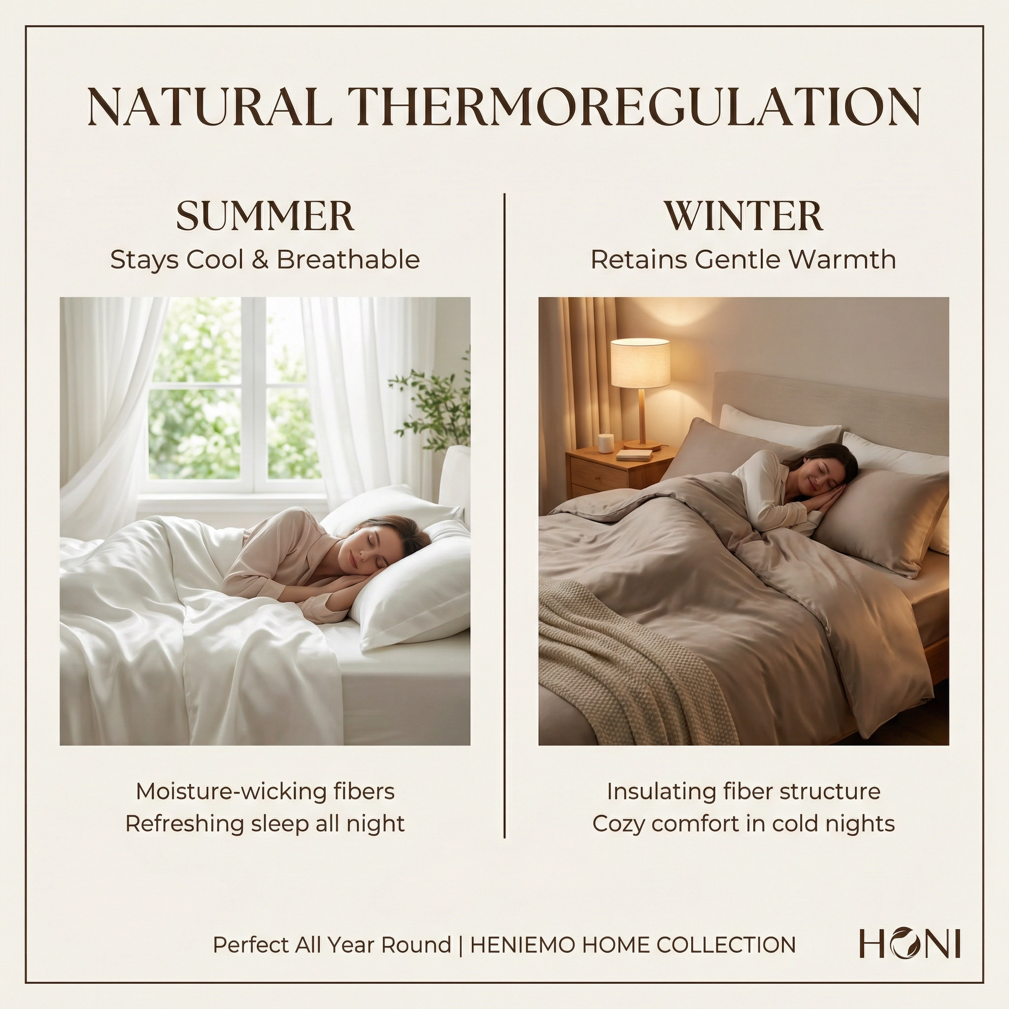 300TC 100% Tencel™ Lyocell Dyed Sheet Set– Silky Soft &Breathable Bedding