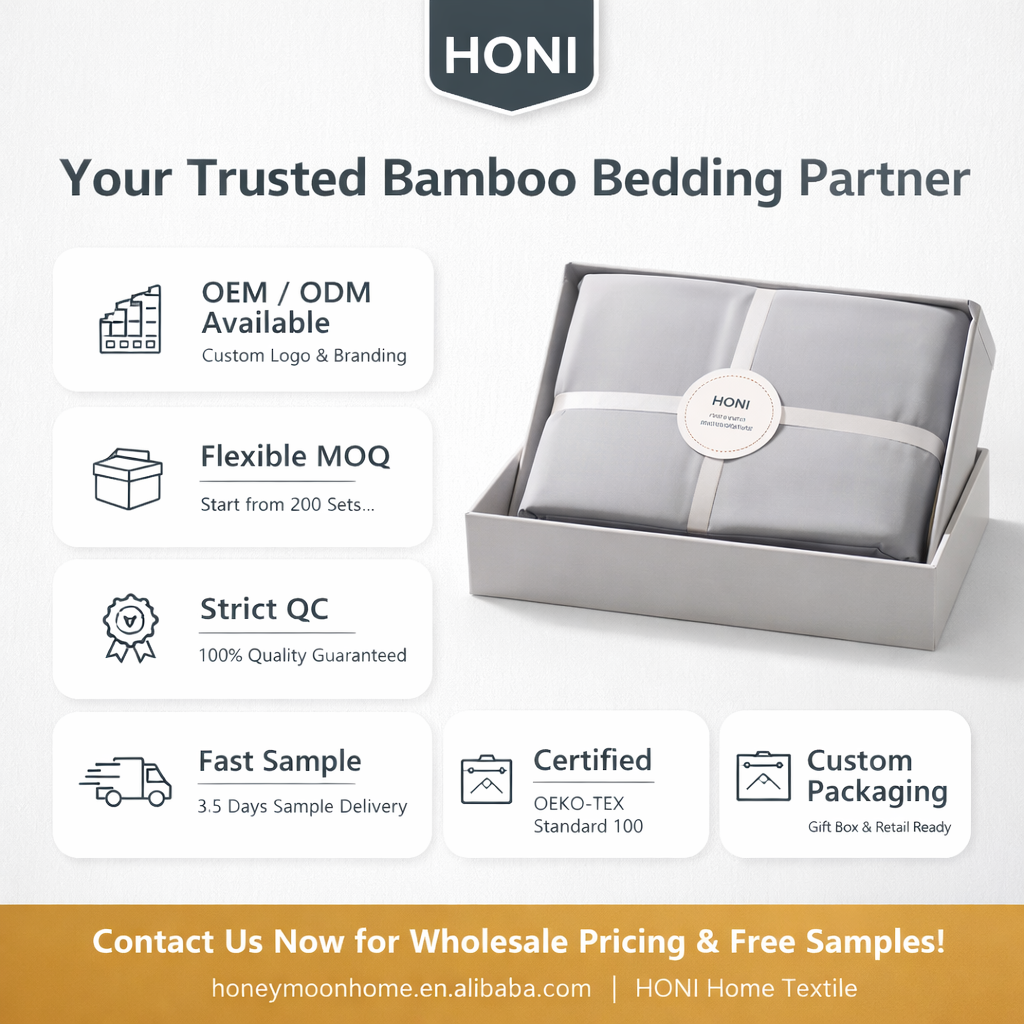 230TC 100% Bamboo Viscose Twill Dyed Sheet Set – Ultimate Cooling Sleep