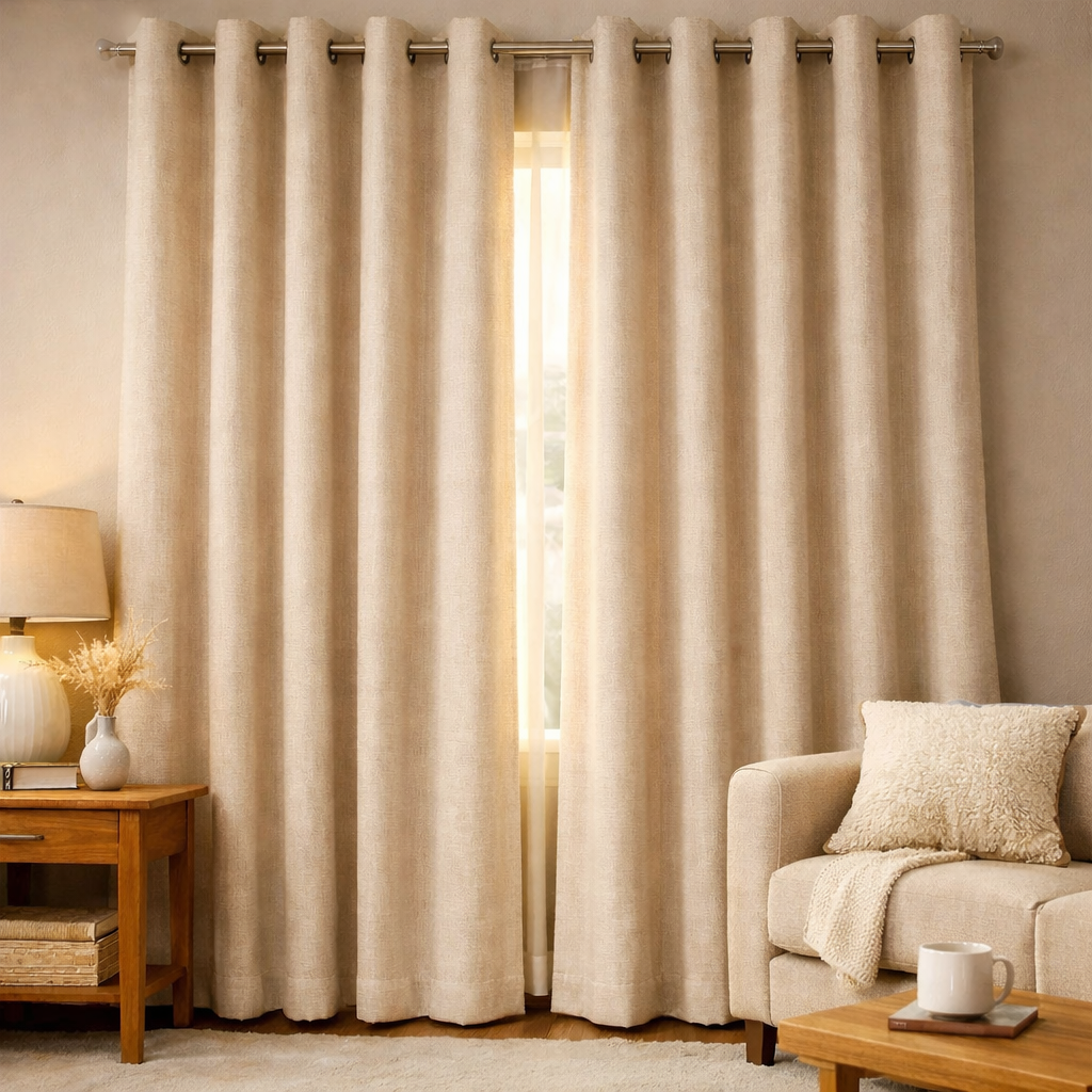 honi-beige-faux-linen-200gsm-curtains-living-room-display-soft-texture-4.png