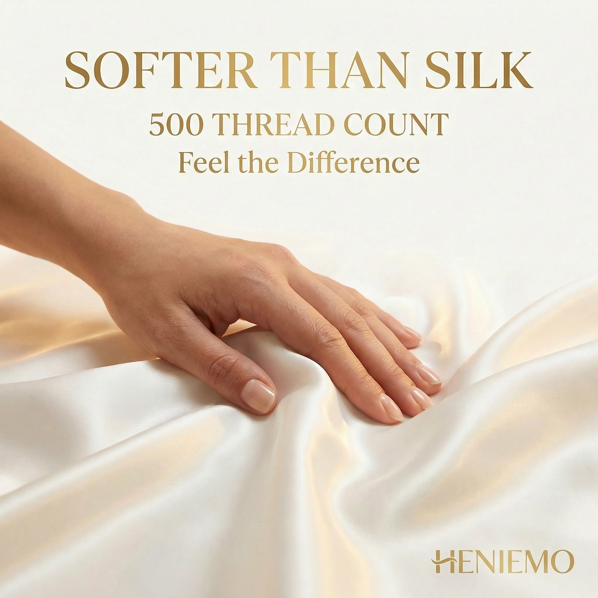 HENIEMO 500TC Dyed Bamboo Sheet Set – Wake Up Refreshed Every Morning