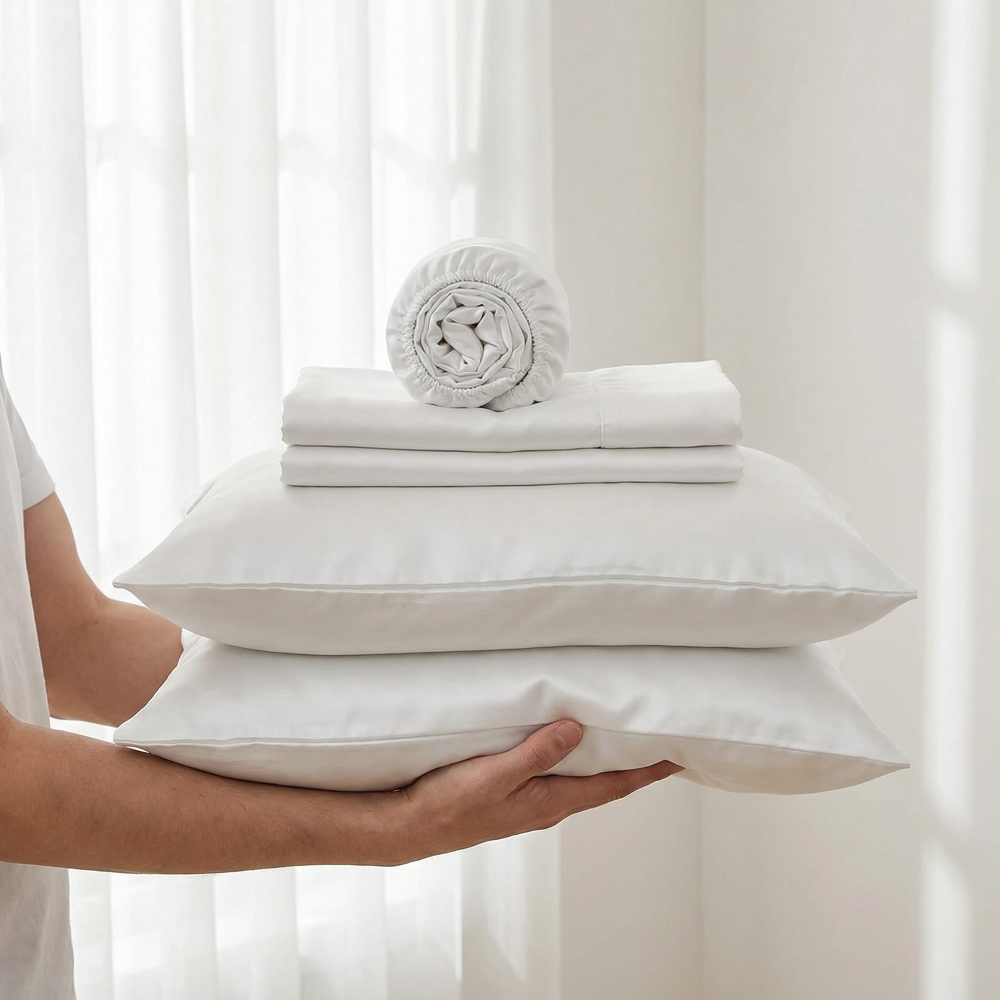 Lençóis Brancos Premium para Máximo Conforto