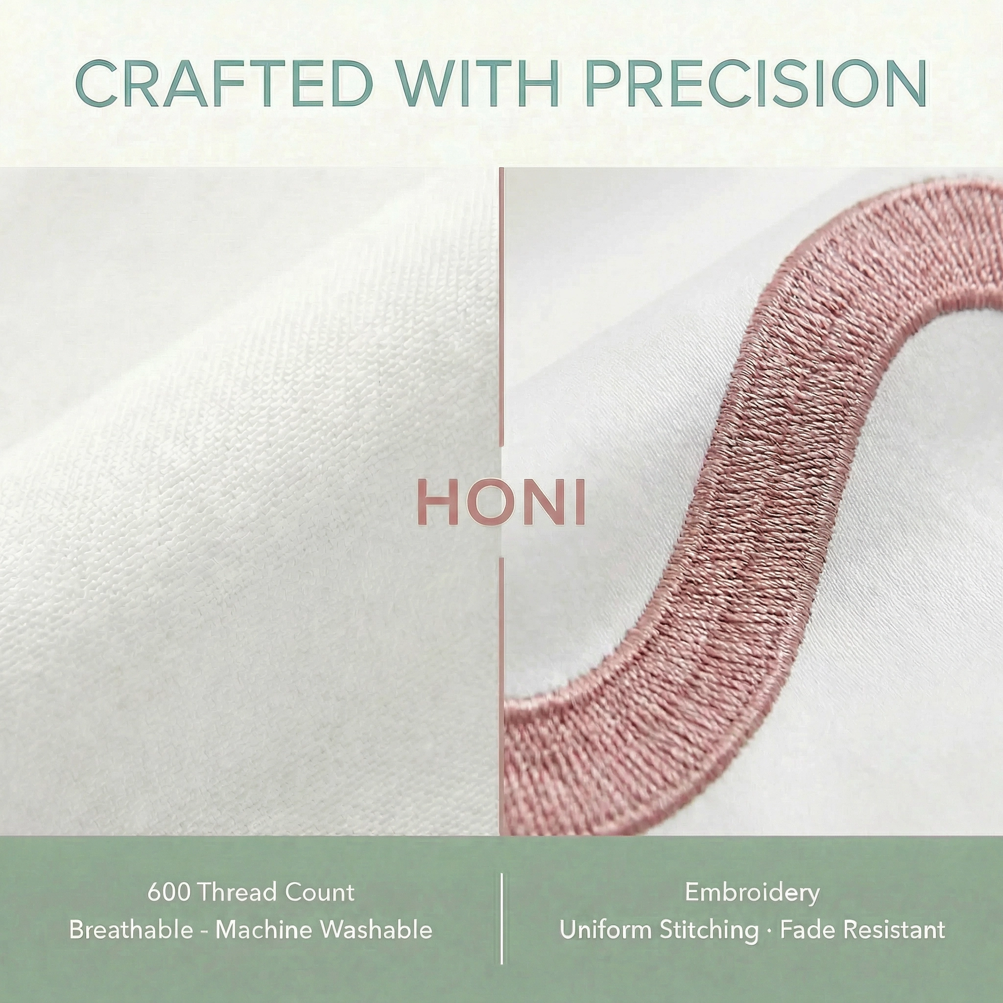 HONI 600TC 100% Tencel Sheet Set – Breathable & Silky Soft for a Refreshed Sleep