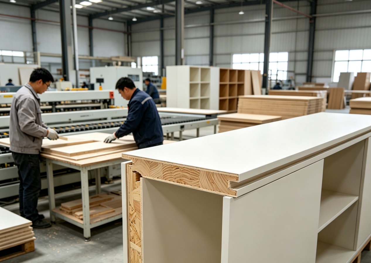 Application Of PETG Blockboard In Furniture Manufacturing: Combining The Stability Of Solid Wood Core With a High-End Surface Texture