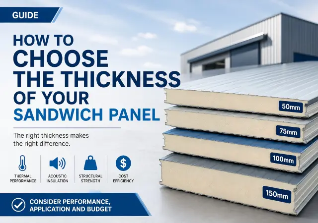How to choose the thickness of your sandwich panel