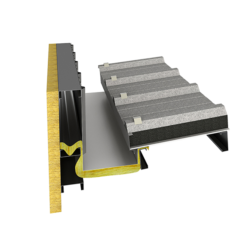 Système de panneau sandwich de toiture métallique isolée thermiquement SR1000
