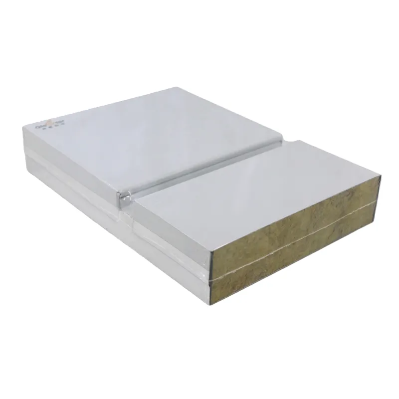 Glostar feuerbeständige und schalldämmende Rockwool-Sandwich-Wandplatte