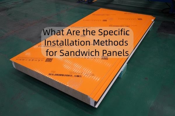 What Are the Specific Installation Methods for Sandwich Panels