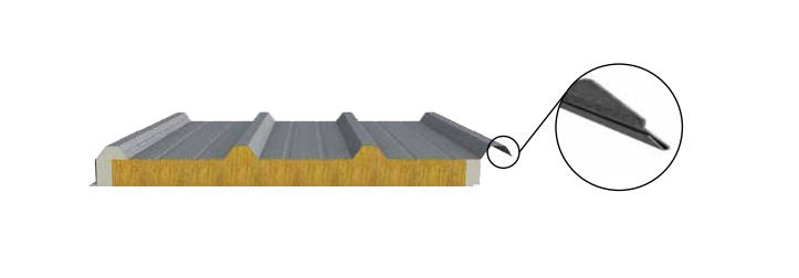 SR1000 Metal Thermal Insulated Roof Sandwich Panel System