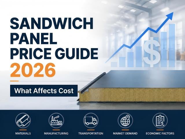 Preis-Leitfaden für Sandwichplatten 2026: Was beeinflusst die Kosten