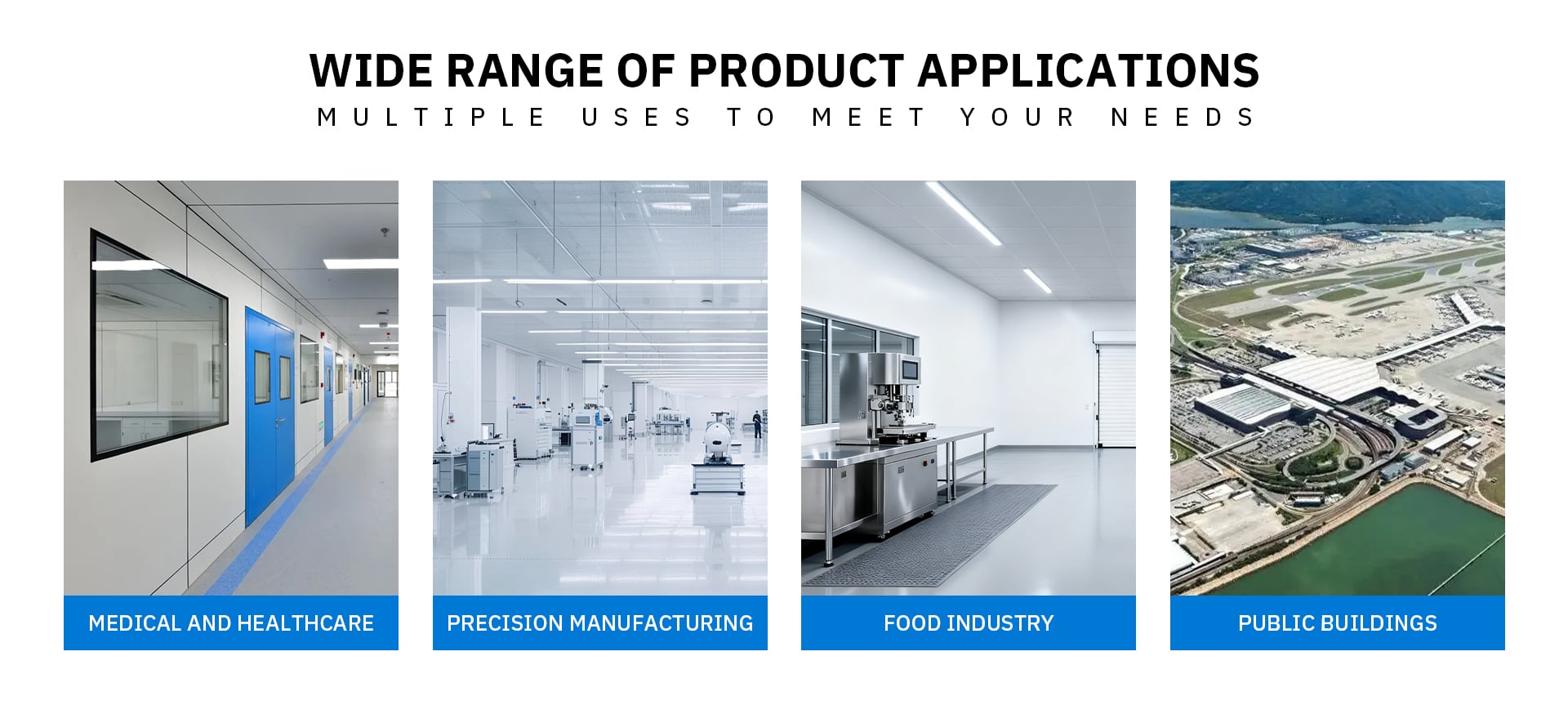 rock wool cleanroom panels application