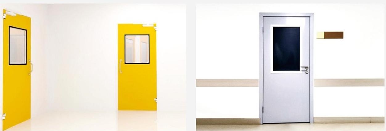 High-Performance Cleanroom Doors Application