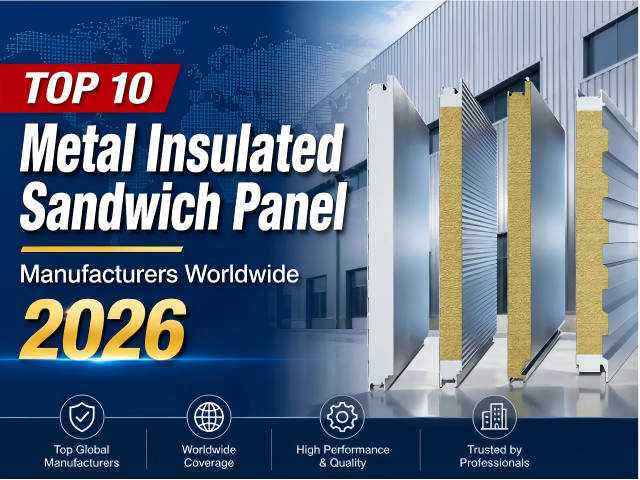 Top 10 Fabricantes Mundiais de Painéis Sanduíche Isolados em Metal em 2026