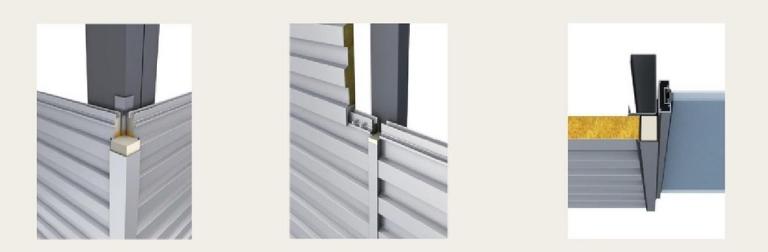 TW Rock Wool Composite Sandwich Panel joint