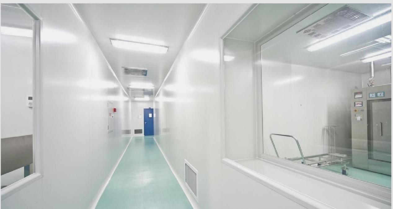 Magnesium Oxide Aluminum Honeycomb Cleanroom Panel application