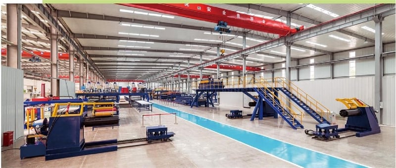 rockwool sandwich panels production line