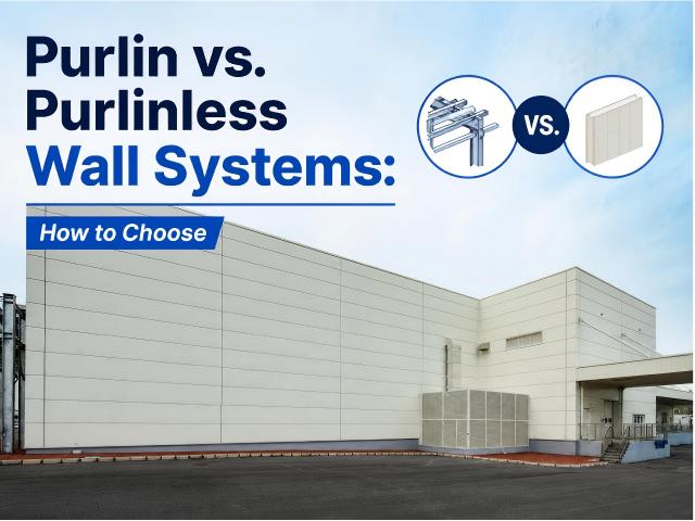 Sistemas de Parede com Purlin vs. Sem Purlin: Como Escolher