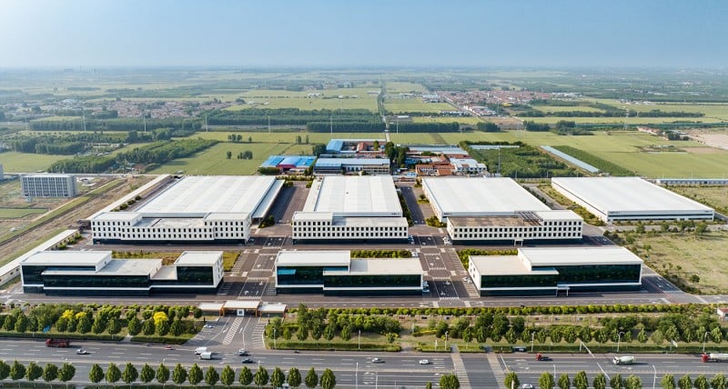 Alibaba (Newland) Digitales Landwirtschaftszentrum: Metallverkleidungsprojekt über 105.000 m²