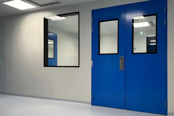 clean room door