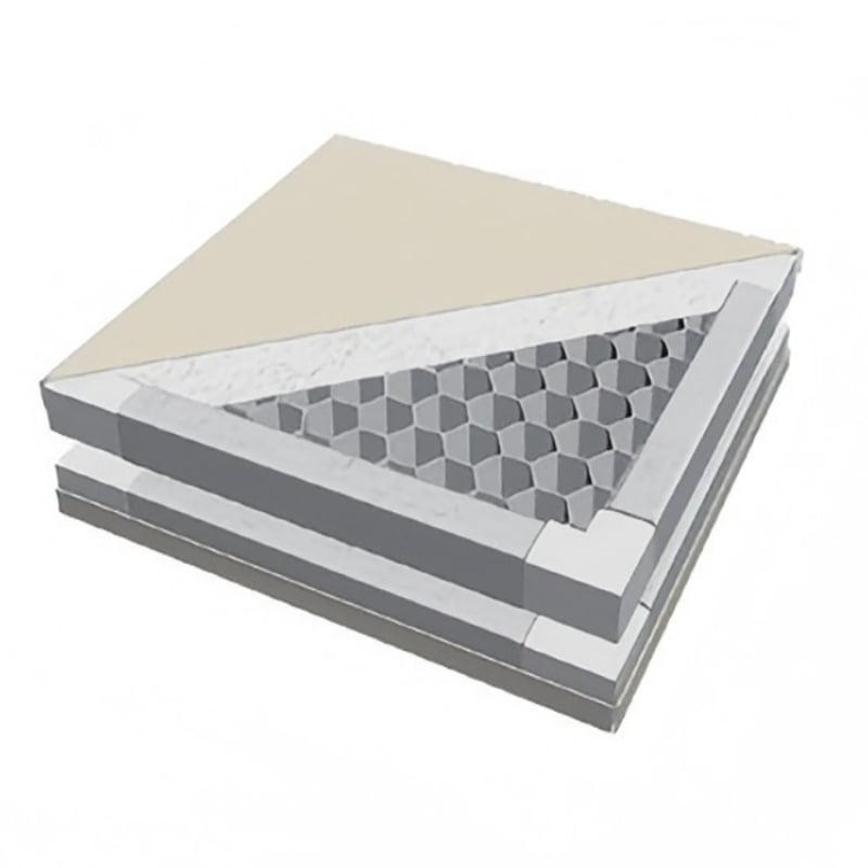 Premium-Gips-Aluminium-Waben-Reinraumplatte