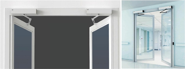 Electric automatic door opener