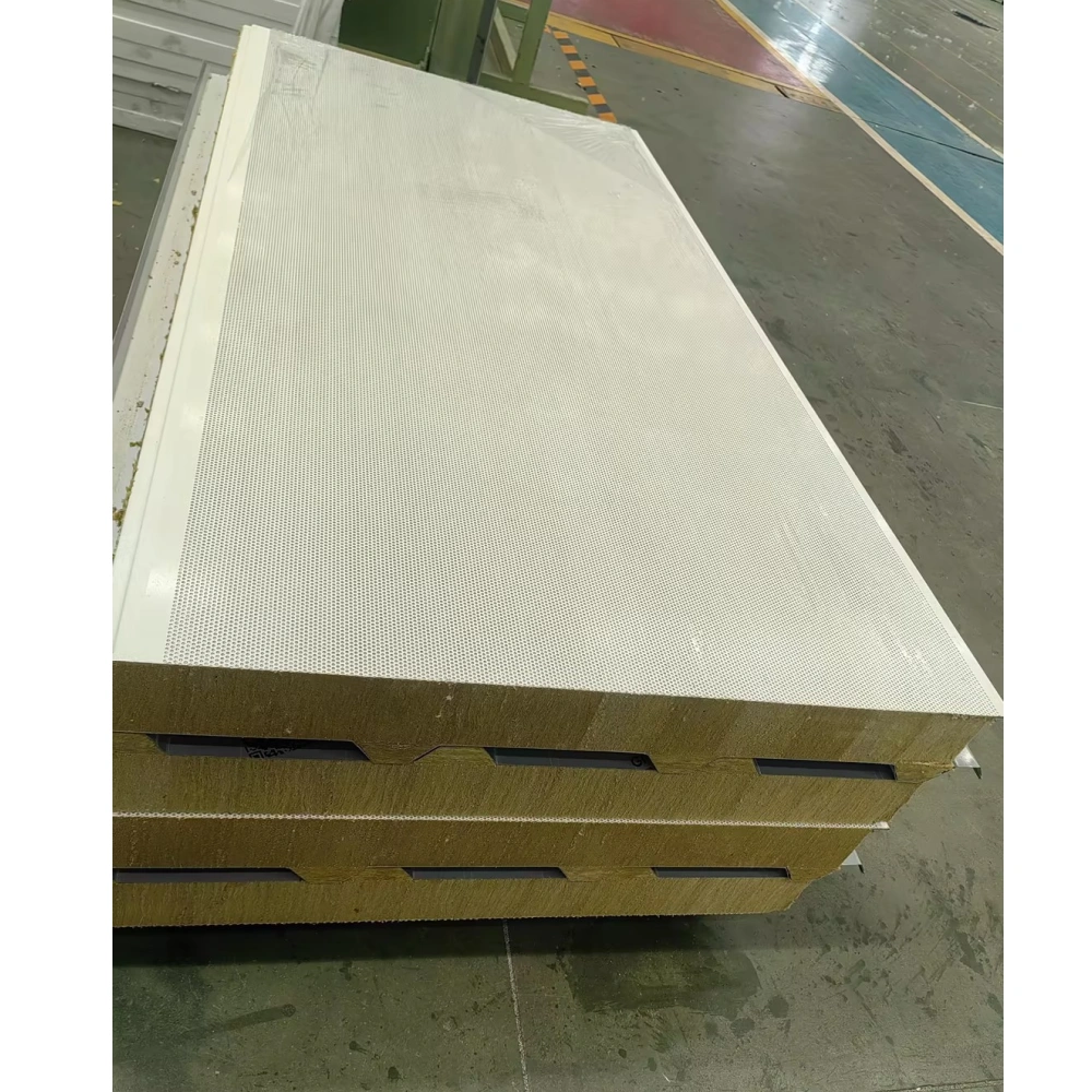 Akustische Rockwool-Sandwichplatte für Dachanwendungen