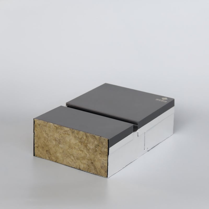 Panel Sandwich Cladding Dinding Tirai Bangunan Industri HW