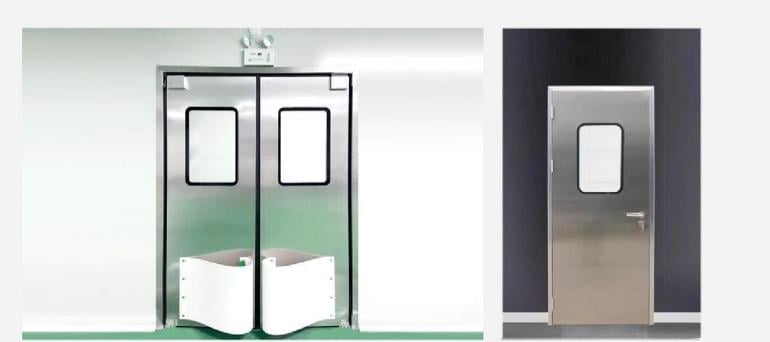 Stainless Steel Cleanroom Doors Application
