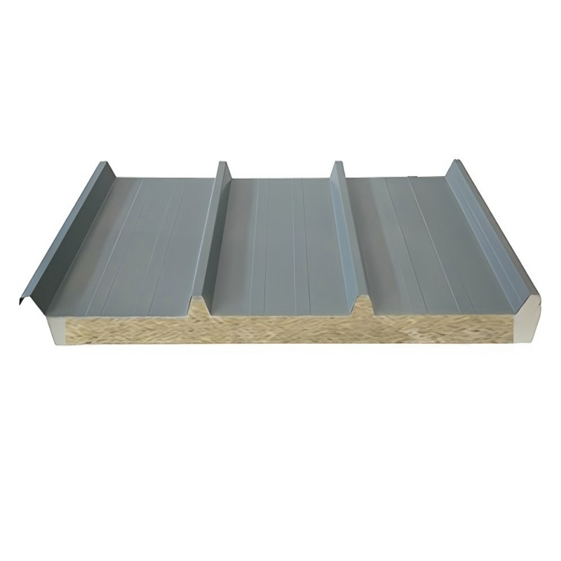Système de panneau sandwich de toiture métallique isolée thermiquement SR1000