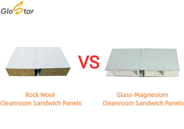 Which is more suitable for cleanrooms: rock wool vs glass-magnesium sandwich panels