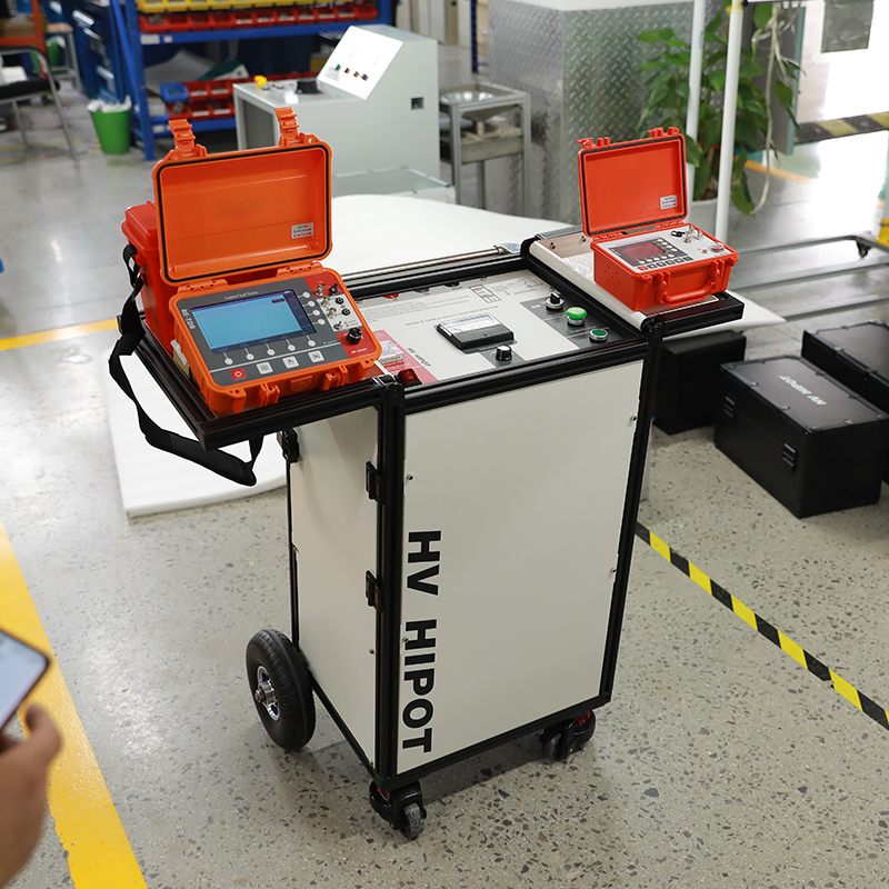 RE-MCF Fully Integrated Trolley-Type Cable Fault Comprehensive Test System