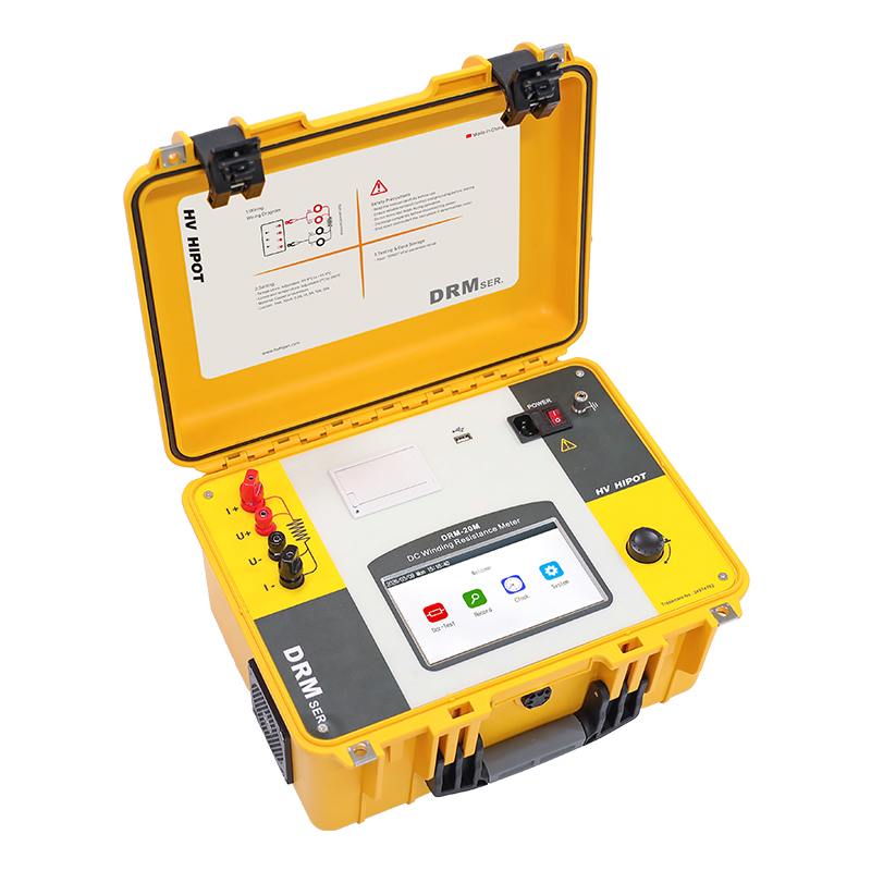 DRM-20M Portable Transformer DC Resistance Tester