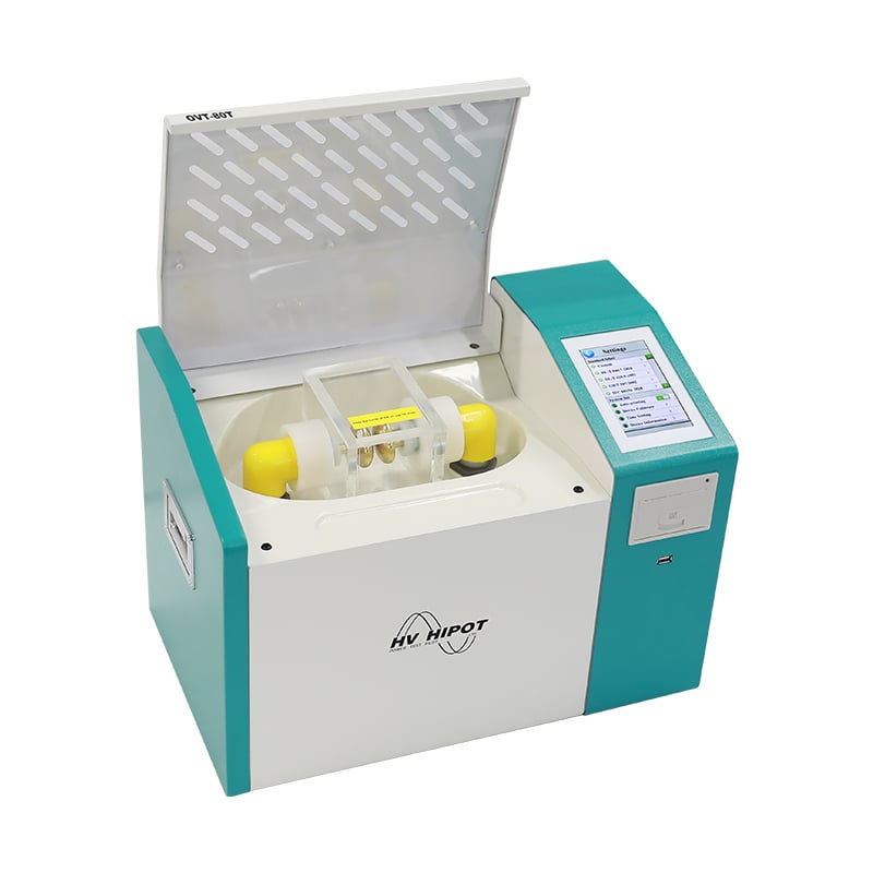 OVT-80T Insulation Oil Breakdown Voltage (BDV) Tester for HV Transformer Maintenance