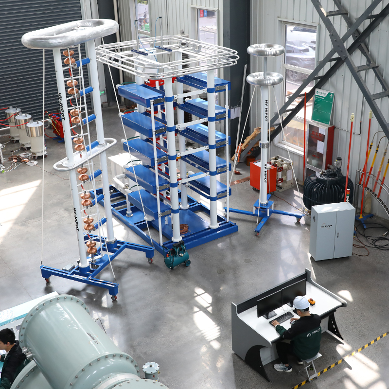 Custom‑Built 40kA High‑Current Impulse Test Solution for Large‑Scale Offshore Wind Farm