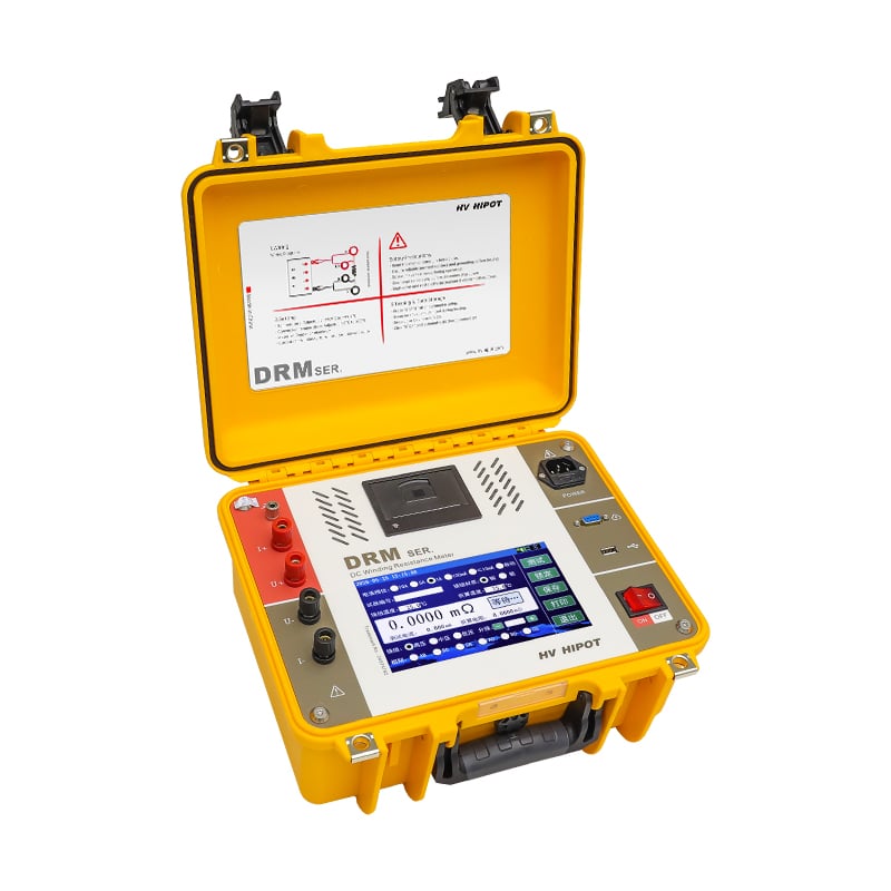 DRM-10W 10A Portable DC Resistance Tester